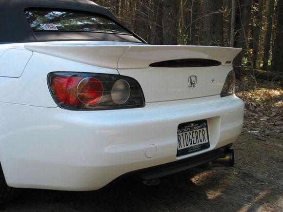 Mugen spoiler with Amuse R1 Titan (2007)