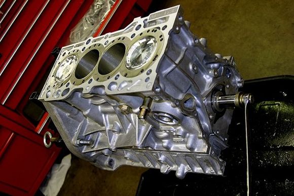 bottom end assembled