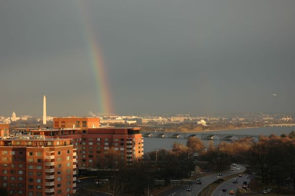 Rainbow over DC