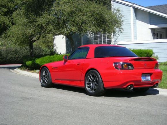 Work Wheels and OEM Hard Top