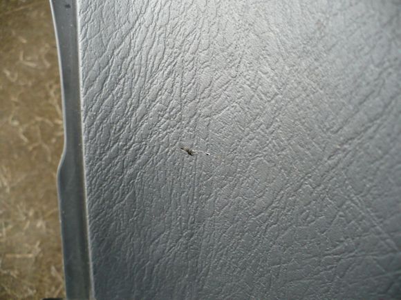 Blemish on pass. side of glovebox