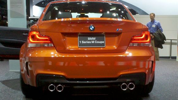 1 series M coupe rear