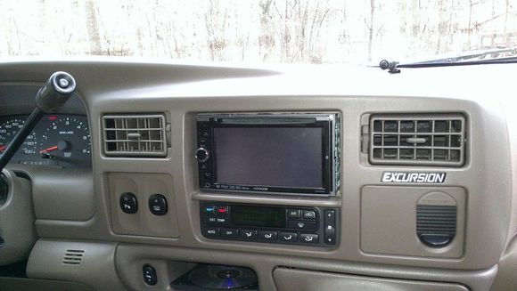 Kenwood touch in dash