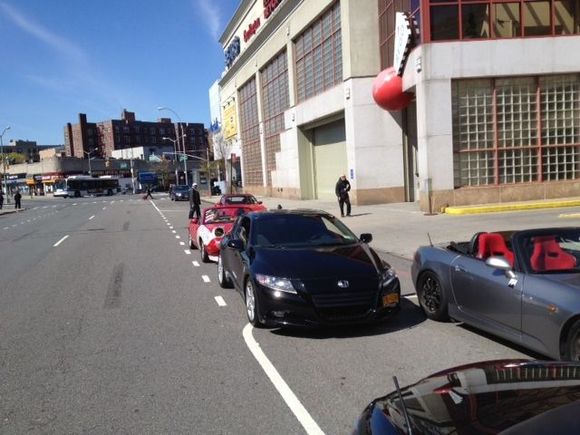 Lineup at Queens Blvd and 63Rd