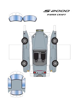 S2k papercraft easy silver