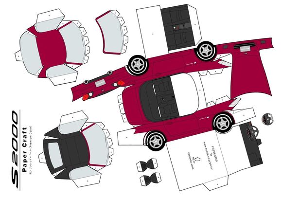 S2k papercraft redpearl