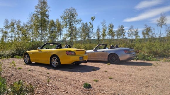 My s2000 and my grandparents rio s2000