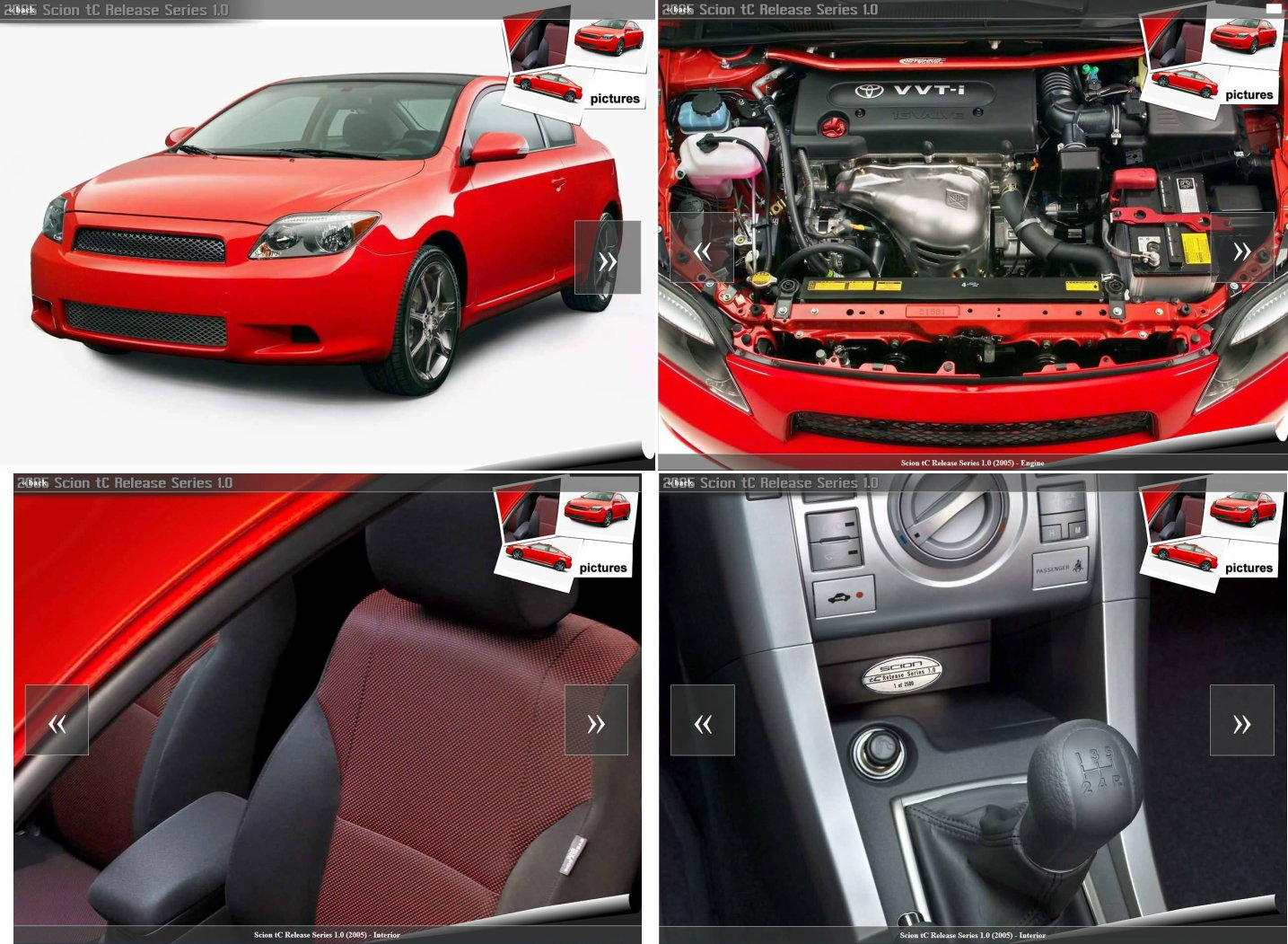 2005 tC Release Series 1.0 Absolute Red- Limited Edition of 2,500 Units.
