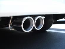 TRD RS7 exhaust