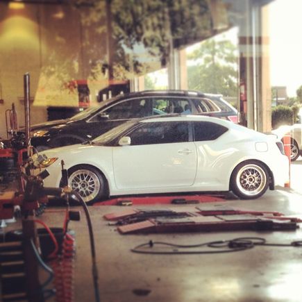 Getting my akzents installed.