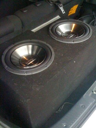 10&quot; infinity reference subs in box