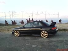 My subaru impreza gt turbo, 320hp