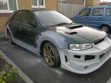 Almost half the body kit done