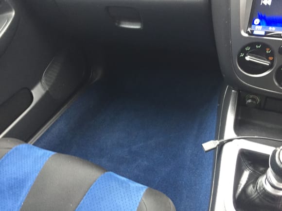Blue carpet £60 no rips