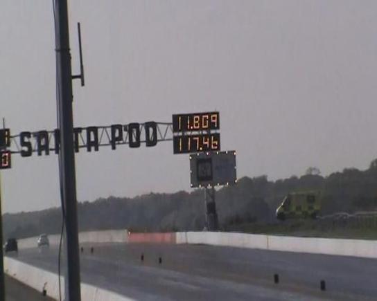 Santa Pod Jap Final 2013.....My third and fastest run :-)