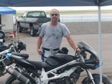 My friend Bill with his 00' TL1000S at High Plains Raceway CO 6/11/10