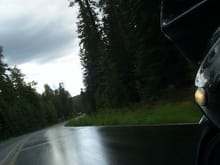 Raining on Highway 191, AZ
