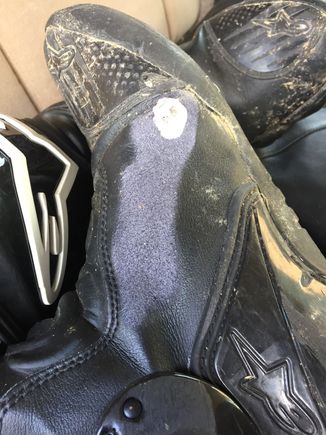 Left boot