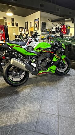 Off the showroom floor. 