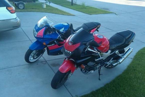 CBR 600 and My Hawk