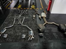 Audi RS6 OEM Exhaust System VS Fi Exhaust System.
