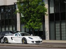 Pearl white Carrera GT. By Liad Ezra Cars Photography