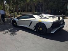Brand new Lamborghini Aventador LP 750-4 SV Roadster.