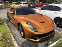 Amazing color on this Ferrari F12 Berlinetta in Kuala Lumpur, Malaysia. It's unlike anything we've ever seen before.