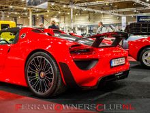 Porsche 918 Spyder at Interclassics Mecc Maastricht 2016
