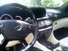 CL65 AMG white Designo interior