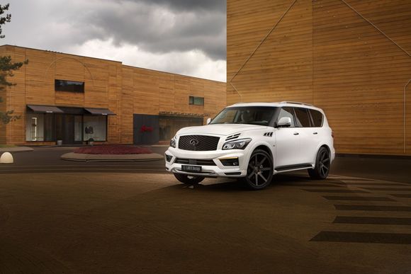 LARTE Infiniti QX80 Missuro at Barviha Luxury Village, Moscow, Russia.