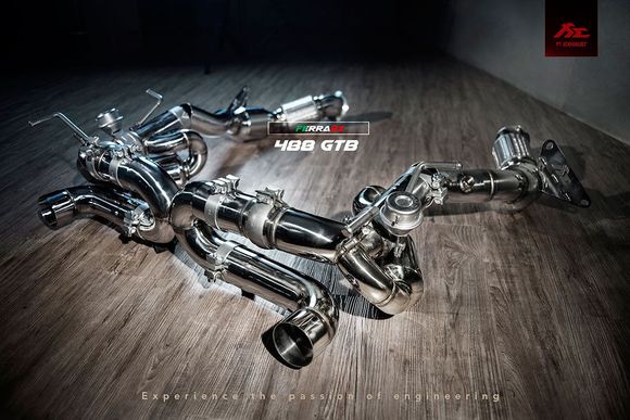 Fi Exhaust for Ferrari 488 GTB – Full Exhaust System.