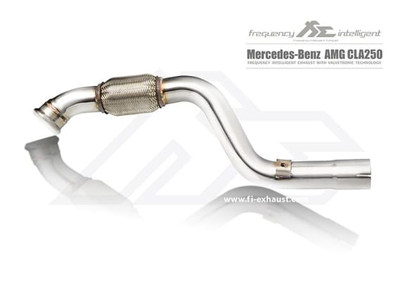 Fi Exhaust for Mercedes-Benz AMG CLA250 – Front Pipe