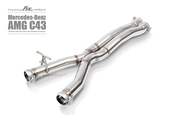 Fi Exhaust for Mercedes-Benz W205 C400 – Mid Pipe.