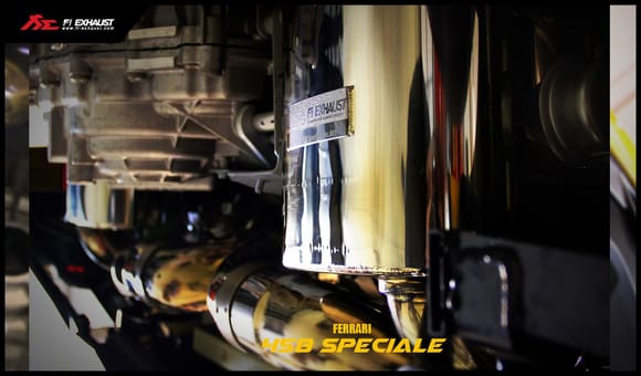 Install Fi Exhaust for 458 Speciale (Ultimate Race Version ) - Valvetronic Muffler.