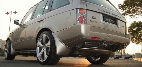 Range Rover with QuickSilver Exhausts fitted (3)