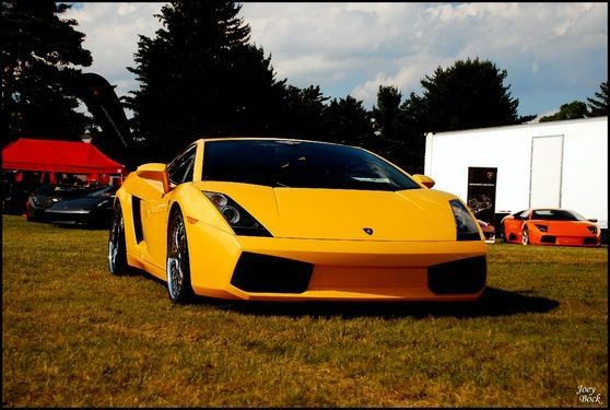 Yellow Lambo Gallardo 1