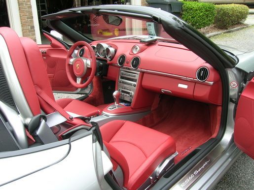 Carrera Red Leathers