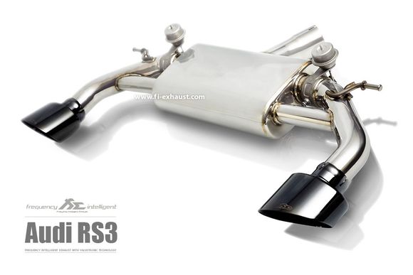 Fi Exhaust for Audi RS3 – Valvetronic Muffler.