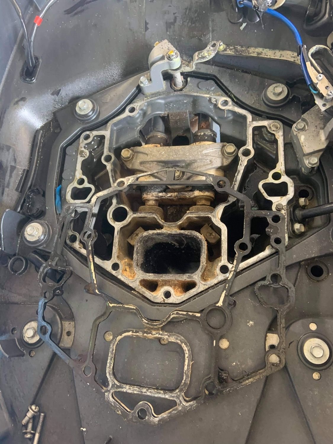 Yamaha 4.2L Dry Exhaust Corrosion The Hull Truth Boating and