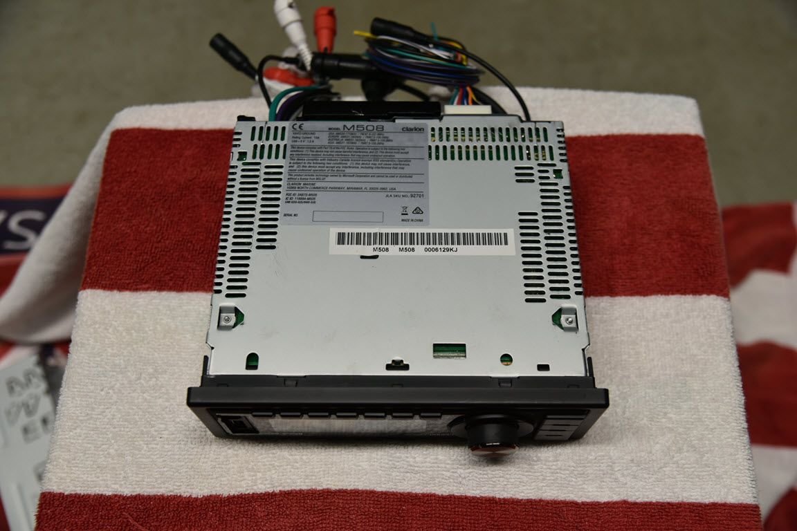 Clarion M508 Marine digital media receiver with Bluetooth 150 The