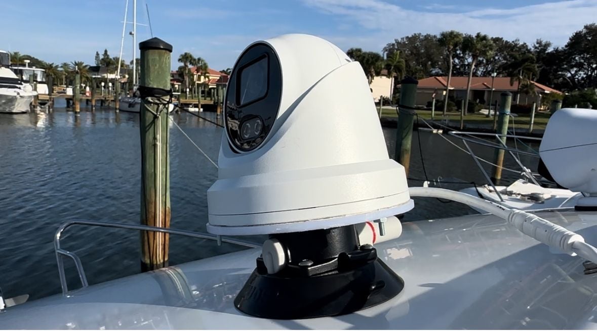 Flir camera mounted next to Radar - The Hull Truth - Boating and Fishing  Forum