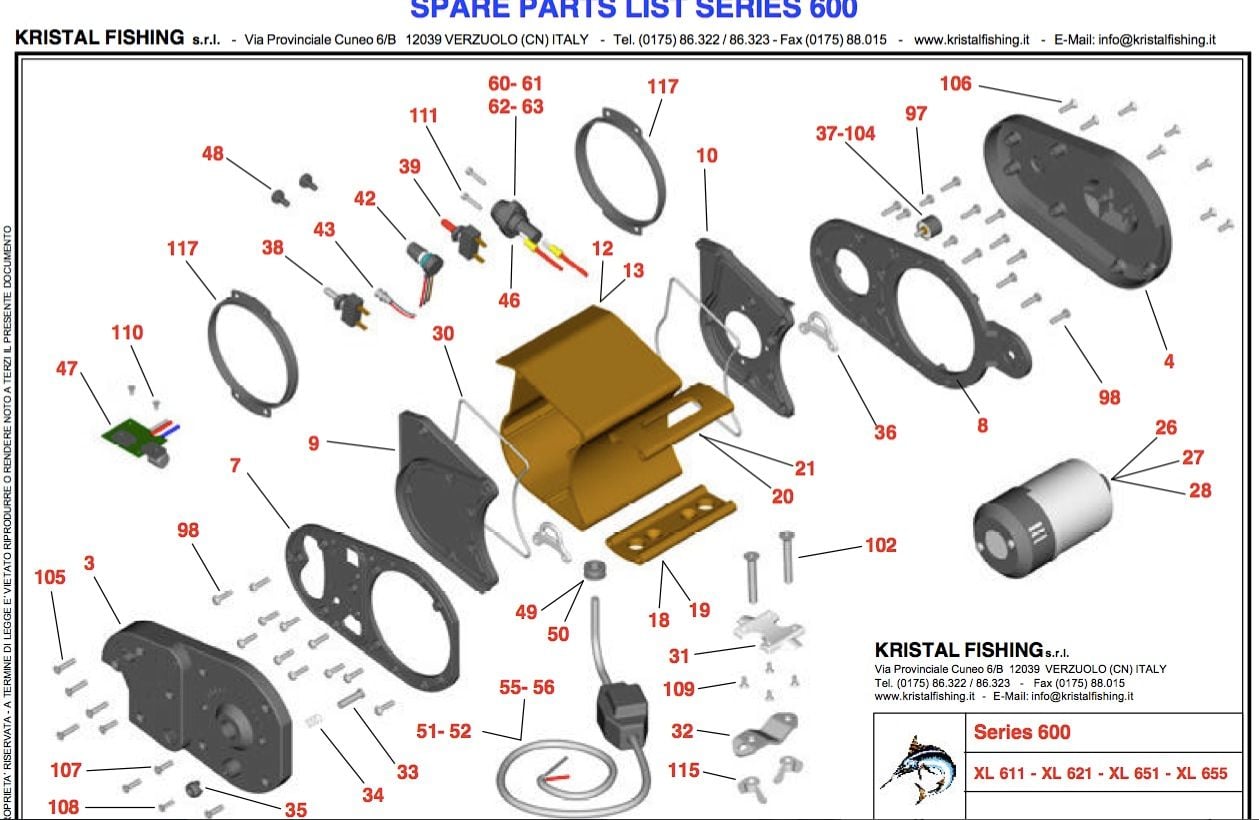 Help Finding Kristal XL621 Parts List & Diagram - The Hull Truth - Boating  and Fishing Forum