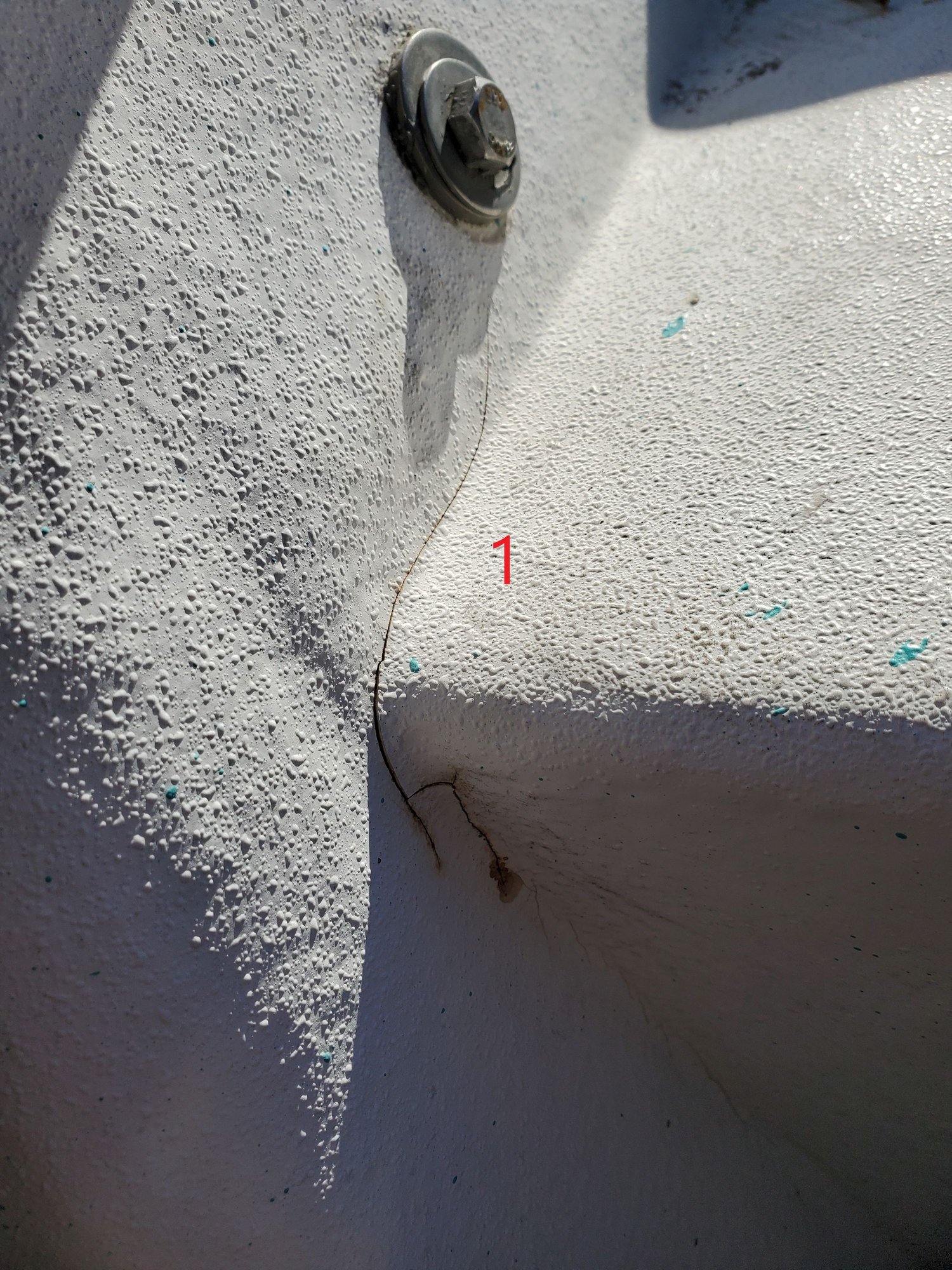 Gelcoat Cracks Stress, Spider, (hopefully) Cosmetic...Opinions?? The Hull Truth Boating