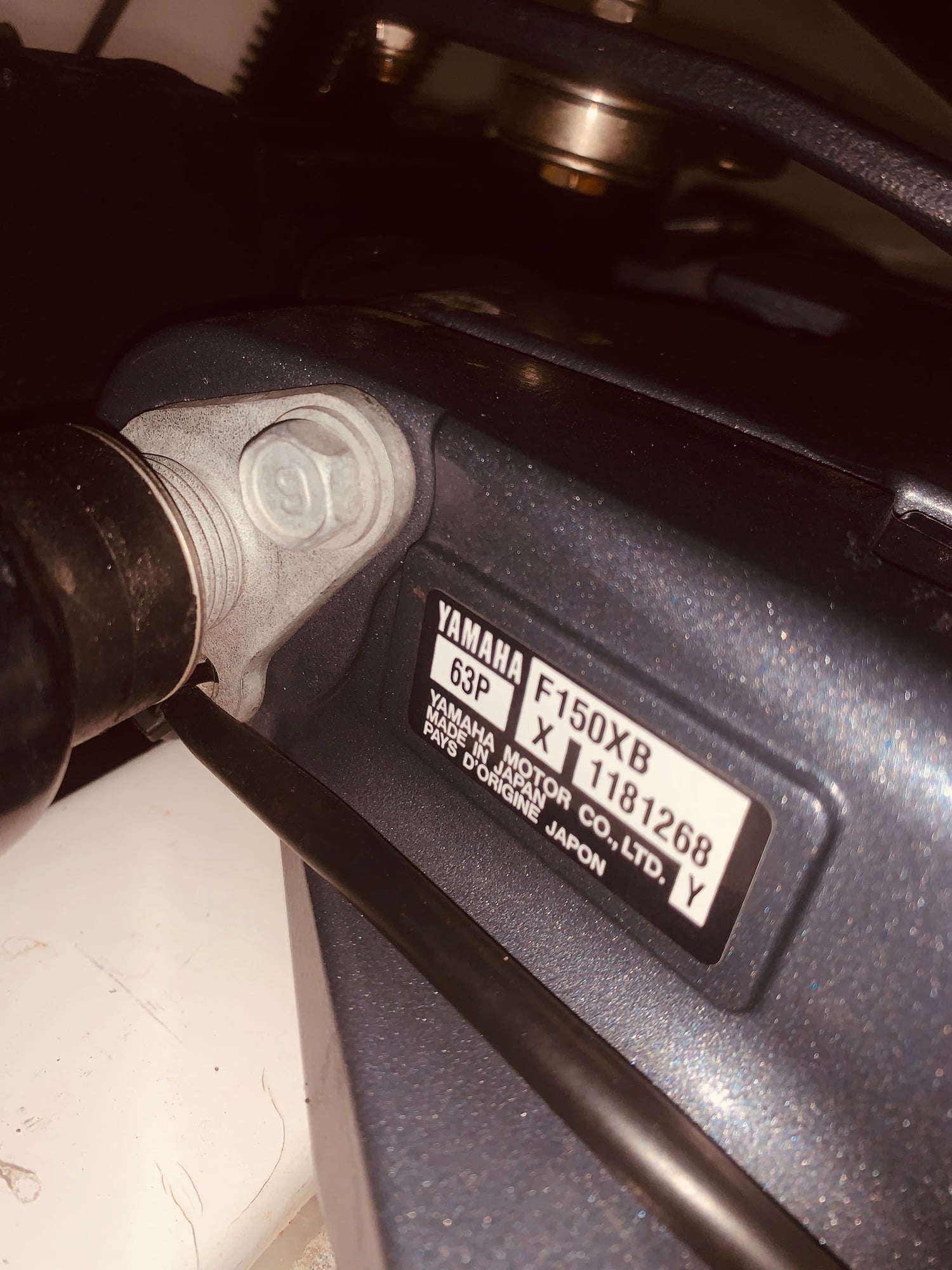 yamaha outboard serial number missing