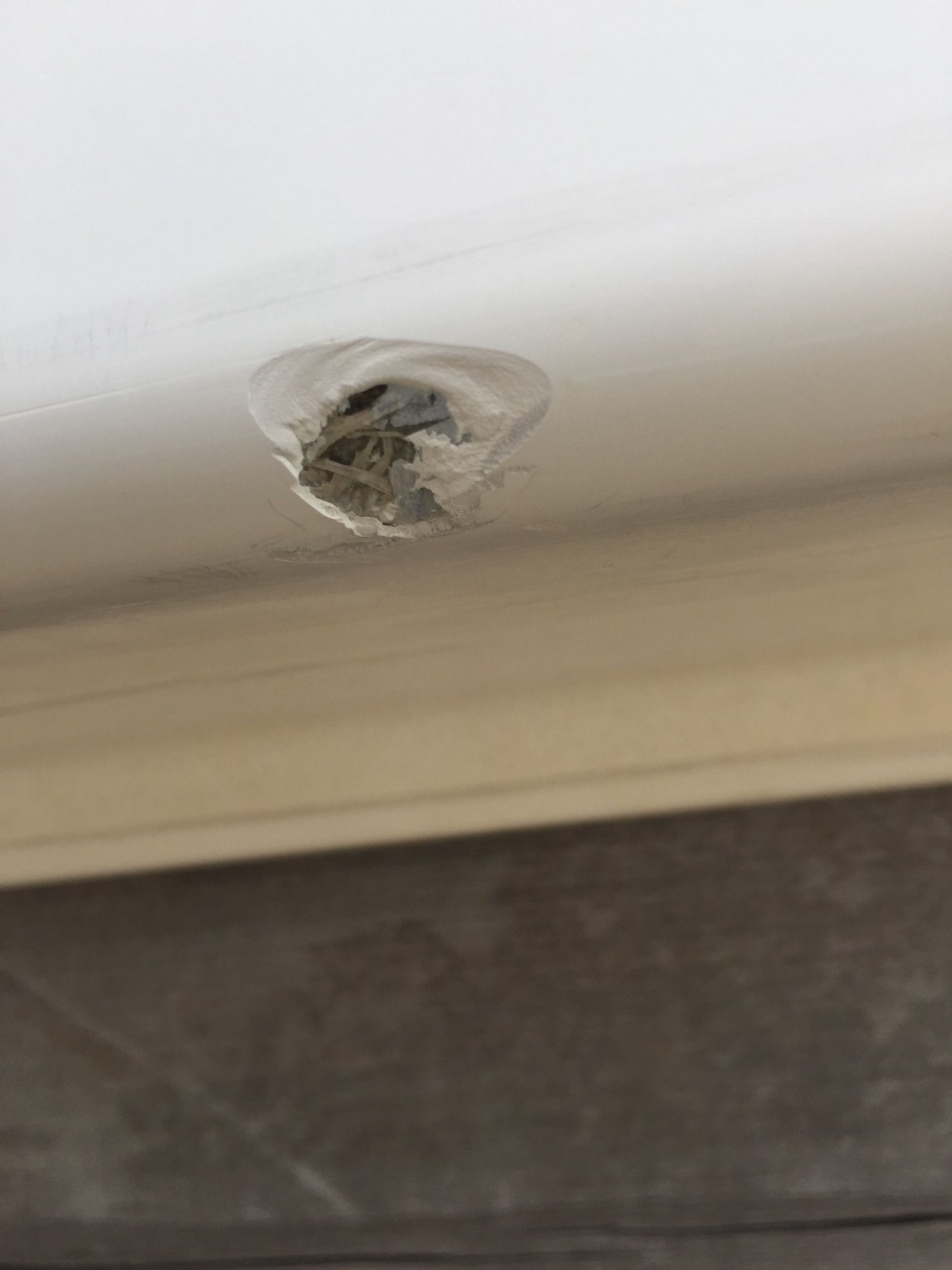 Fiberglass damage. How bad is this? The Hull Truth Boating and