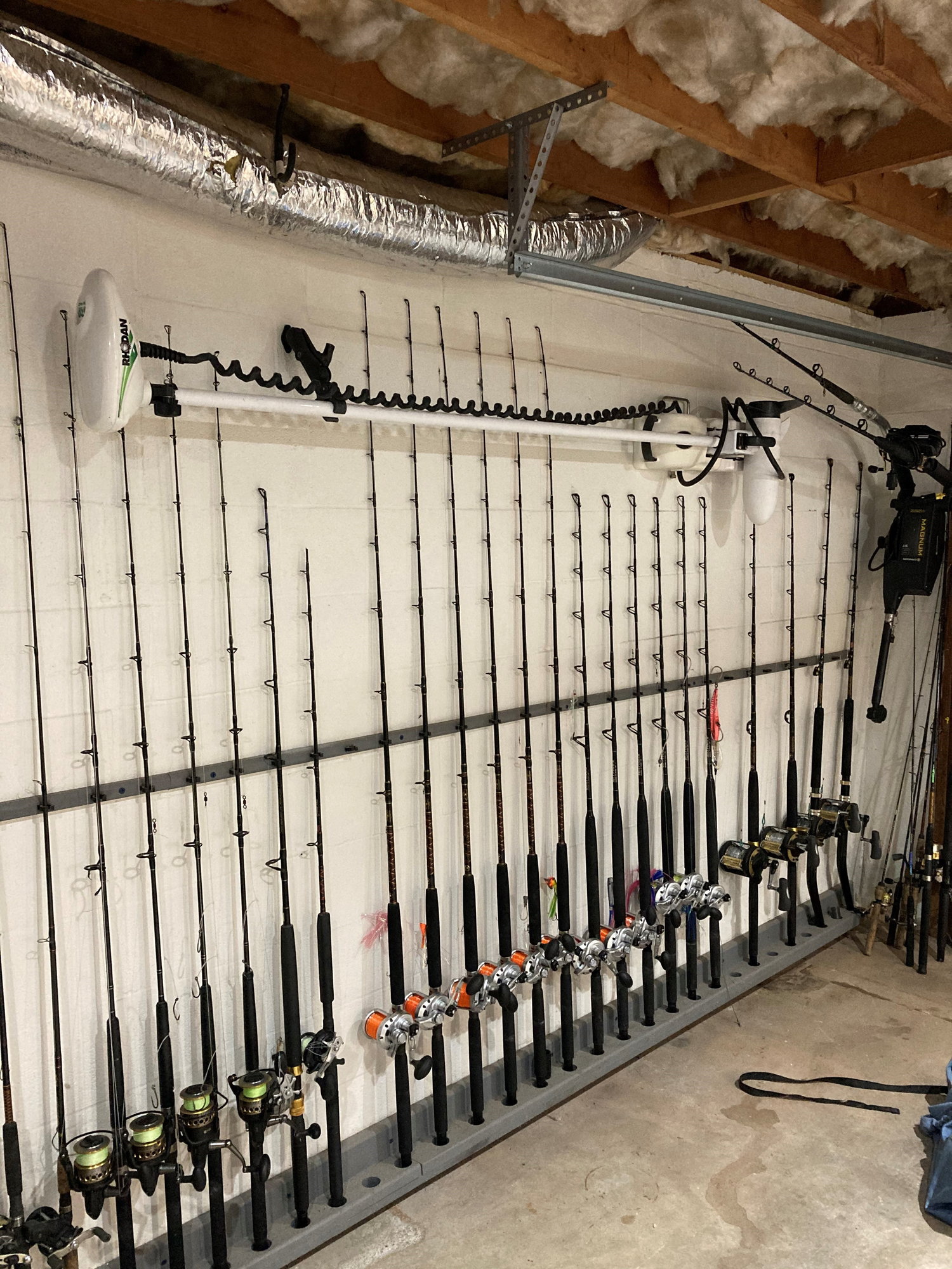 Garage rod/tackle storage ideas? - The Hull Truth - Boating and Fishing  Forum