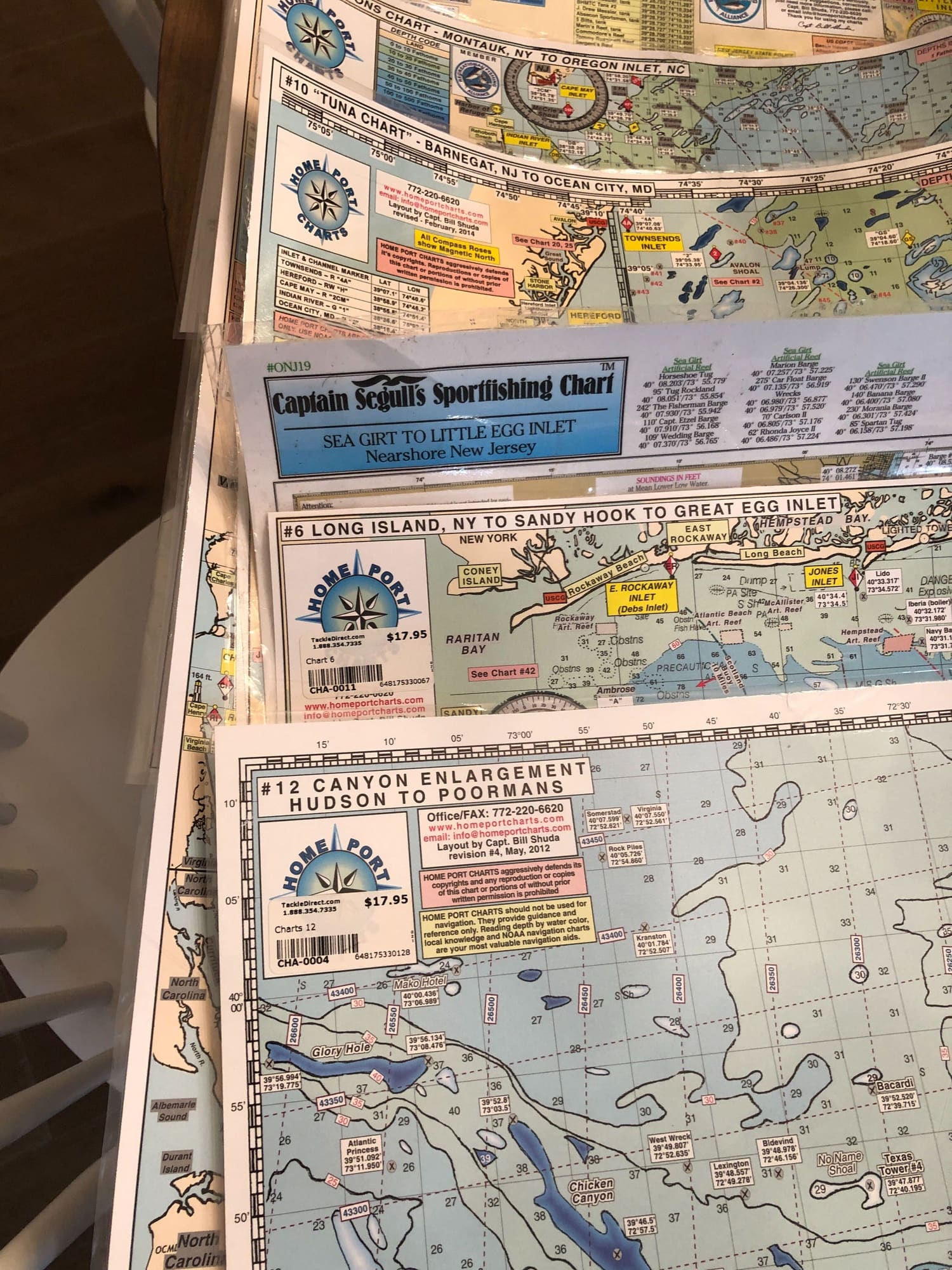 New Jersey - Offshore Fishing Charts / Maps - The Hull Truth