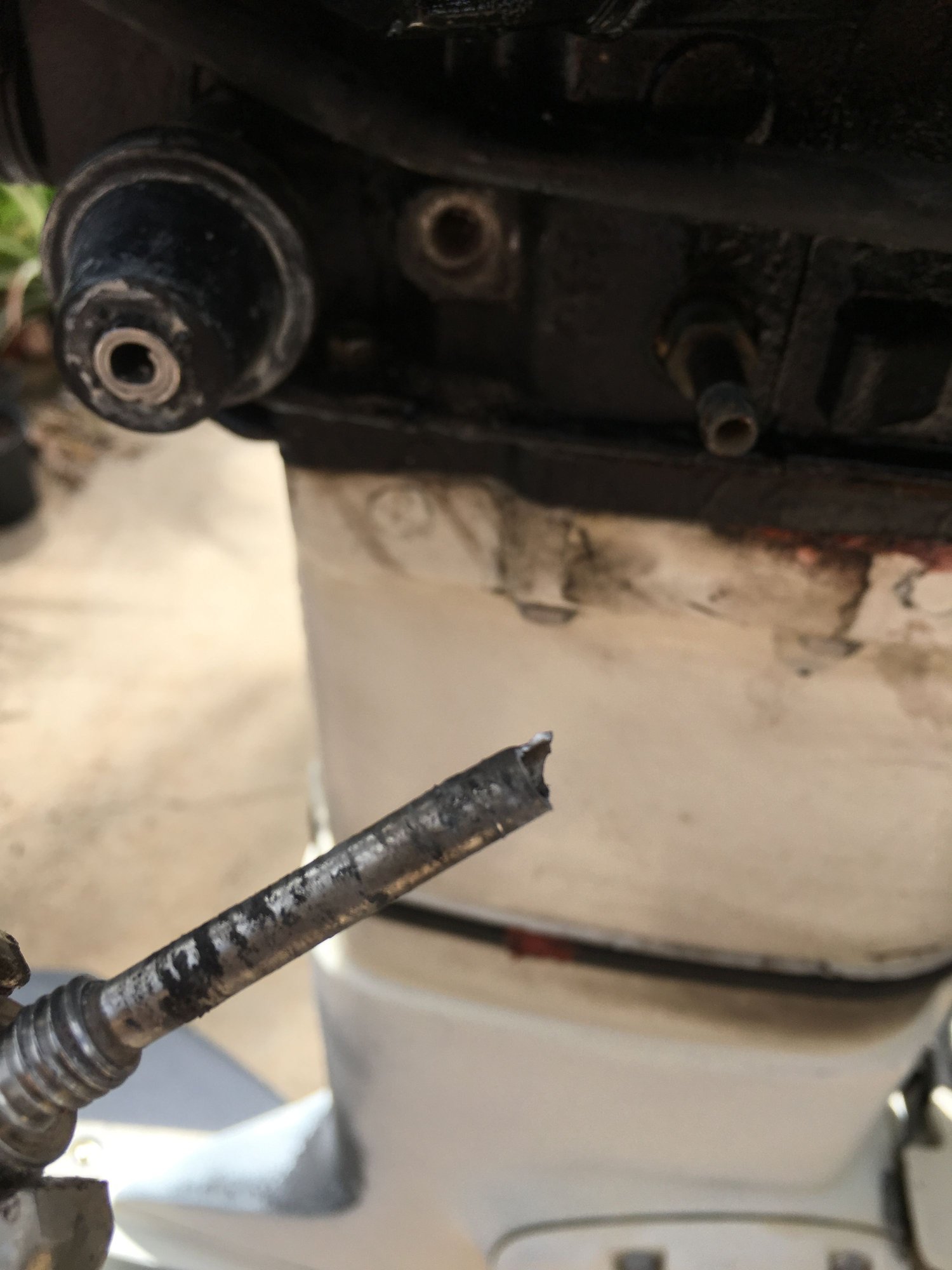 Exhaust pressure sensor for Evinrude The Hull Truth Boating and