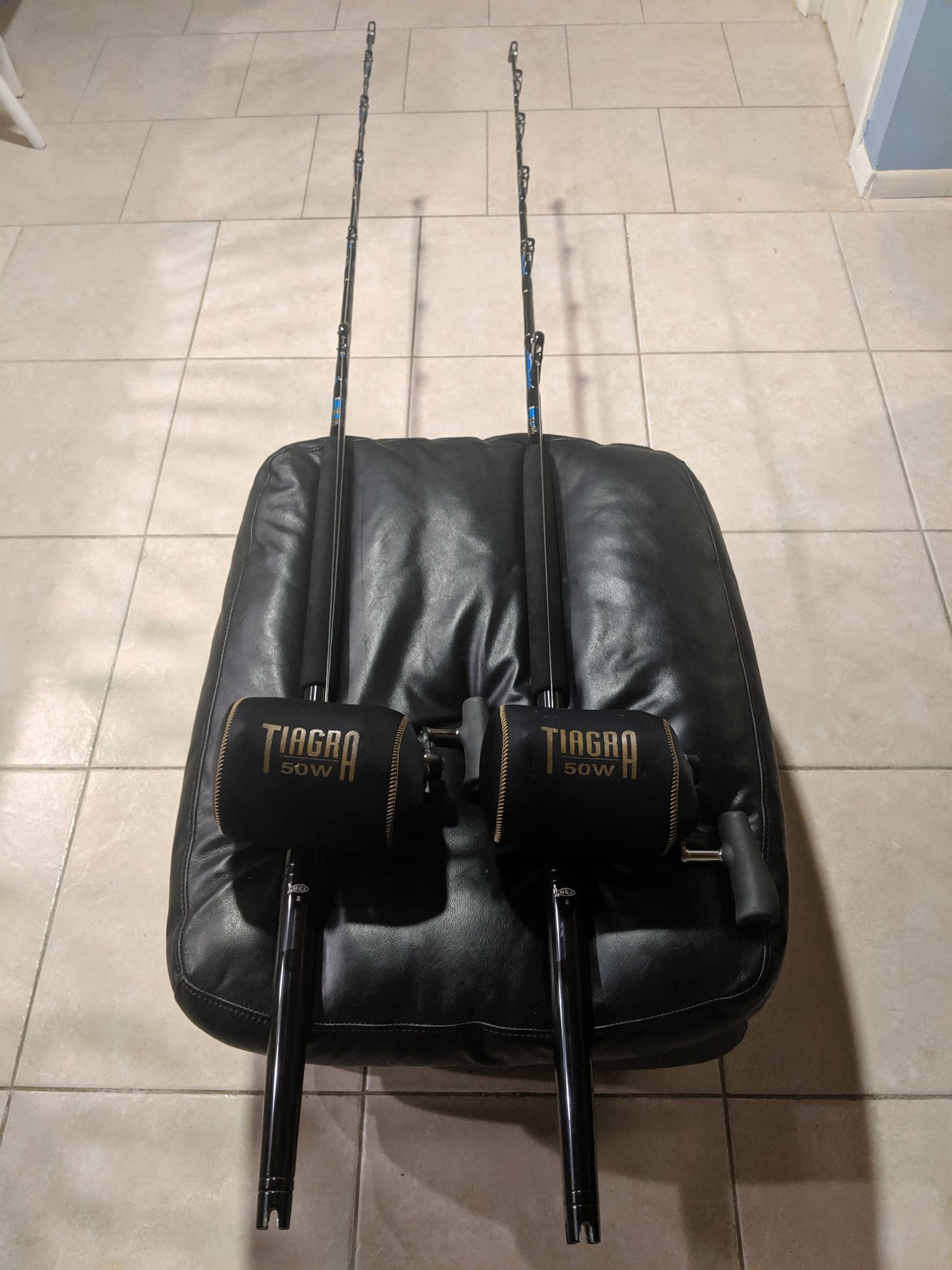 Shimano Tiagra 50W w/ Stand-up Crowder Rod (Pair) - The Hull Truth - Boating  and Fishing Forum